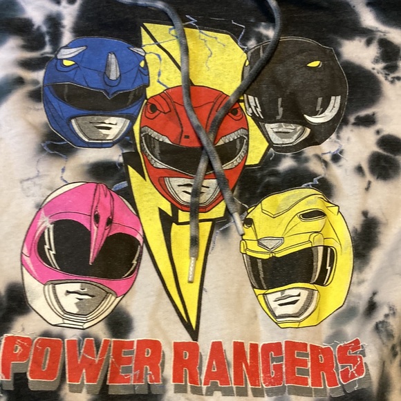 Power Rangers tye dye pullover size S - Picture 2 of 7